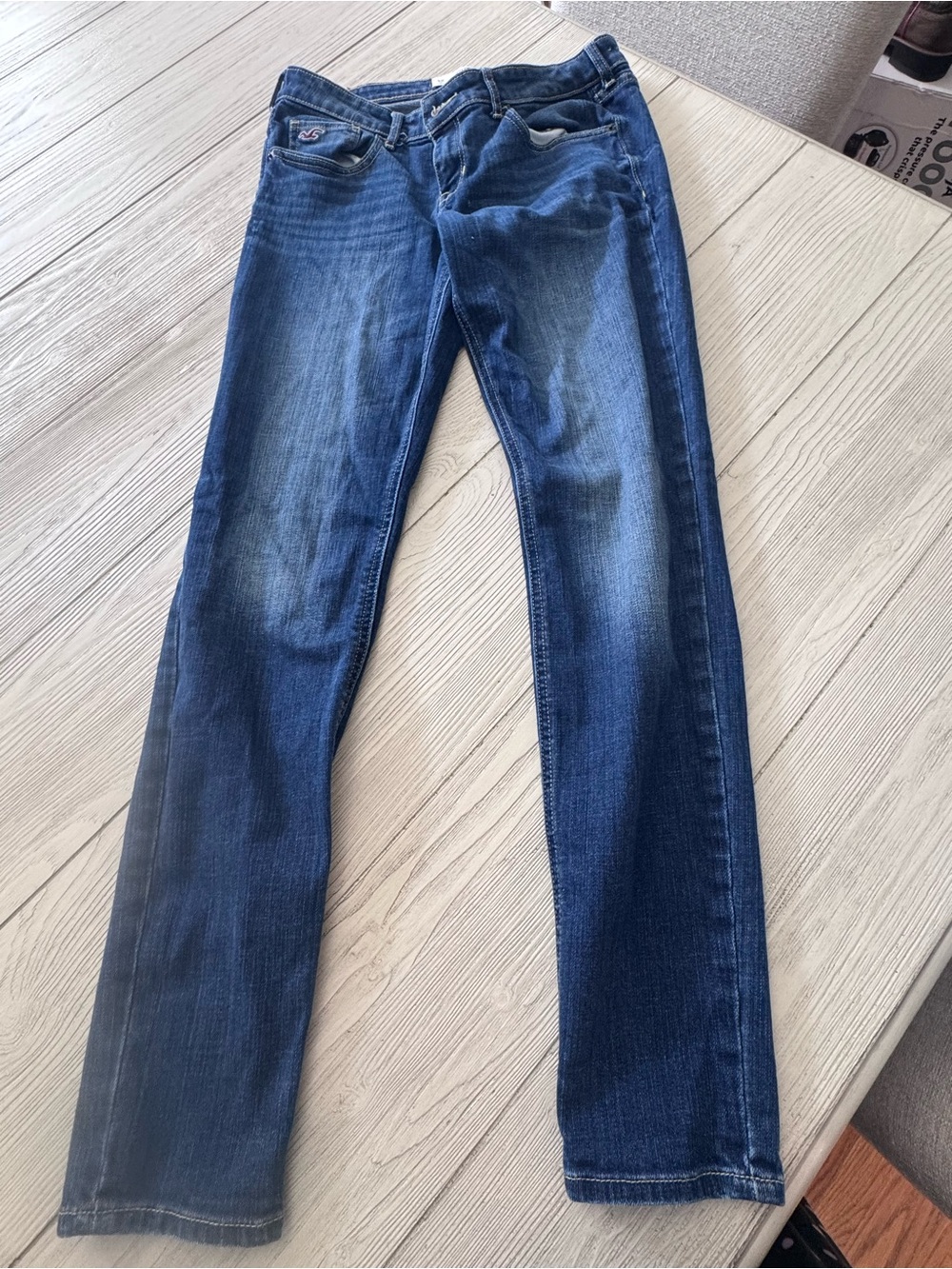 Hollister Medium Blue Classic Denim Jeans